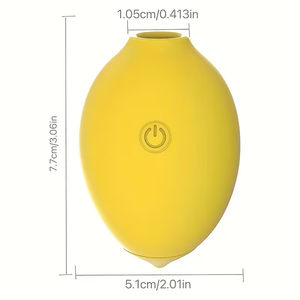 Massaggiatore a Forma di Limone per Clitoride e Punto G, Vibratore Succhiante per Donne, Giocattolo Sessuale per Adulti - Product Image 3