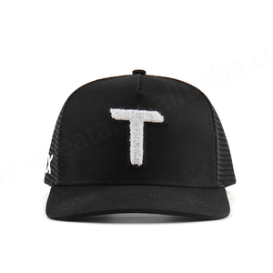 OEM Bán Buôn Tùy Chỉnh Thêu Vá 5 Tấm Trucker Mũ Tùy Chỉnh Thêu Da Lộn Pre Cong Lưới Mũ - Product Image 5