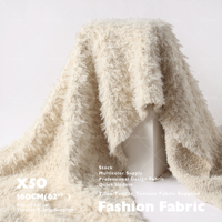 Nouveau Design Textile Double Face Sans Doublure Velours Tissé Texture Épais Chaud En Peluche Tissu Pour Vestes, Manteaux Et Pantalons Designer