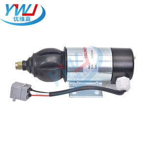 Vanne solénoïde OE52318 pour moteur diesel Perkins, interrupteur d'arrêt 872826, vannes hydrauliques Volvo D6D/D6E pour excavatrices - Product Image 2