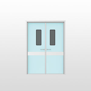 Porte coulissante hermétique pour hôpital, clinique, portes médicales, portes de salle d'opération, protection contre les radiations, porte en plomb pour radiologie - Product Image 6