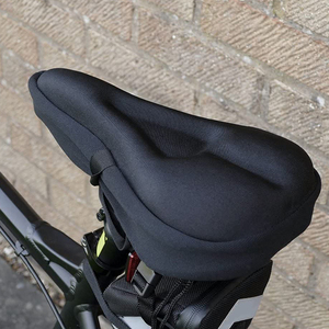 Funda de <span class=keywords><strong>Asiento</strong></span> de <span class=keywords><strong>Bicicleta</strong></span> Universal de <span class=keywords><strong>Gel</strong></span> y Espuma Viscoelástica, Resistente al Polvo y Cómoda, para Bicicletas de Carretera, BMX, Cruiser y Bicicletas Infantiles - Product Image 6