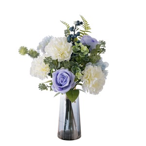 Bouquet de roses artificielles Firefly Secret Realm en tissu tissé plastique pour décoration intérieure et accessoires de mariage CF02087 - Product Image 5