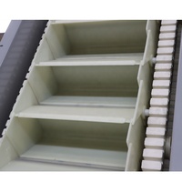Système de transport de poudres de qualité alimentaire, additifs pour la farine, céréales, sucre, élévateur à godets en Z à chaîne continue en caoutchouc