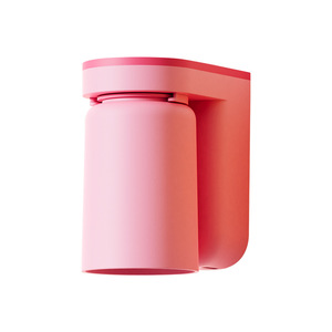 Toothbrush Holder Storage Box Round Adhesive Wall Mount Easy To Clean Toothbrush Cup With Mouthwash Container Household Use - Product Image 3