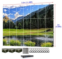 12x10 Duvar Tipi P2.604 Kiralık İç Mekan LED Ekran Yüksek Kontrast Oranı 2.6mm 3840Hz 170 Derece İzleme Açısı Video Panel HDR10+ IP43 Özelleştirilebilir