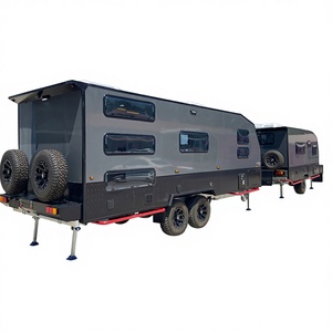 Remolque de Viaje Todoterreno 4x4 Mini Expandible, Estándares Australianos, Carcasa de Aluminio y Acero, con Ducha y Baño, Alta Resistencia - Product Image 1