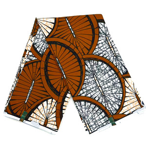 Tissu africain en wax respirant pour literie, robes, vêtements imprimés Ankara, <span class=keywords><strong>pagne</strong></span> en coton uni teint 27S260525 - Product Image 3