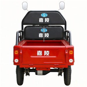 <span class=keywords><strong>Triciclos</strong></span> Eléctricos Abiertos Mini <span class=keywords><strong>de</strong></span> Tres Ruedas Rojos, 48V 500W, Caja <span class=keywords><strong>de</strong></span> 1.1m, con Asiento Trasero Plegable - Product Image 4
