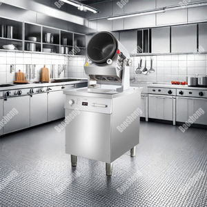 <span class=keywords><strong>Robot</strong></span> <span class=keywords><strong>chef</strong></span> commercial automatique intelligent pour la cuisson du riz frit, alimenté au gaz/électrique, en acier inoxydable, facile à nettoyer - Product Image 3