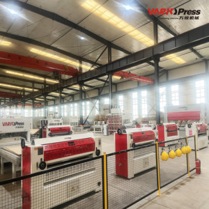 Épandeur de colle double face Vario Press modèle 6213 pour applications de menuiserie, <span class=keywords><strong>table</strong></span> de travail de 2200 mm, 380 V, 1,5 kW, facile à utiliser - Product Image 2