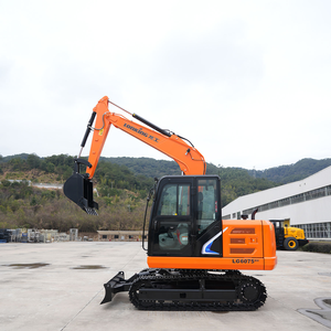 Excavadora de cadenas LonKing LG6075 confiable, 7.68 toneladas, motor Yanmar, capacidad de cazo de 0.32 m³, potencia de 36 kW, sistema totalmente hidráulico - Product Image 3