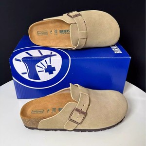 Chaussures Cow Birk Vintage, demi-mules confortables, antidérapantes, avec semelle en mousse <span class=keywords><strong>EVA</strong></span>, boucle, décontractées, à bout fermé - Product Image 6