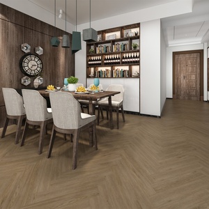 SPC Herringbone 75x15 Click Flooring Plancher en vinyle <span class=keywords><strong>de</strong></span> luxe Imperméable 620mm Certificat CE Revêtement <span class=keywords><strong>de</strong></span> <span class=keywords><strong>sol</strong></span> hybride SPC antidérapant - Product Image 6