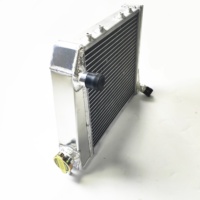 JOKA Nouveau Radiateur Classique en Aluminium à 2 Noyaux pour Austin Rover Mini 1959-1991, Refroidissement Universel, Montage Latéral C-ARA5000, Bouchon de 42 mm, 1 AN