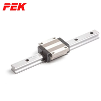Rail de guidage linéaire 20 mm HGR20 500 mm 1000 mm 4000 mm avec bloc coulissant HGW20CA