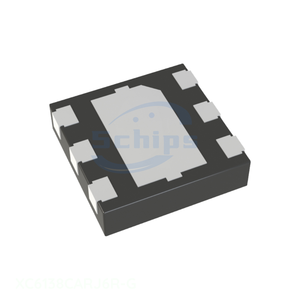 Circuits intégrés XC6138CARJ6R-G, détecteurs de tension multifonctions, 6 XFDFN, patin exposé, gestion de l'alimentation (PMIC), en stock - Product Image 1