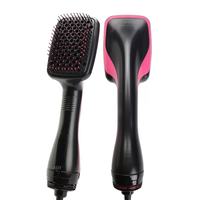 Brosse Sèche-Cheveux Professionnelle en Céramique PTC, Lisseur et Volumateur 2-en-1, Fer à Boucler Électrique Domestique