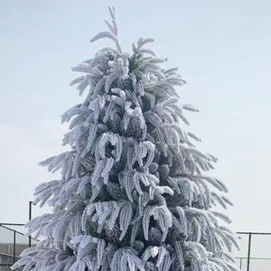 <span class=keywords><strong>Prix</strong></span> <span class=keywords><strong>d</strong></span>'usine, arbre de Noël artificiel de 7 pieds, ultra dense, forme pleine, feuilles en PE, arbre de Noël avec base en métal renforcée - Product Image 3