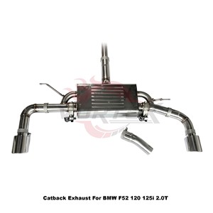 Système d'échappement Catback à soupapes Vortex SS304 pour BMW F52 120i 125i 2.0T 2016-2021, kit de silencieux de performance pour la course - Product Image 3