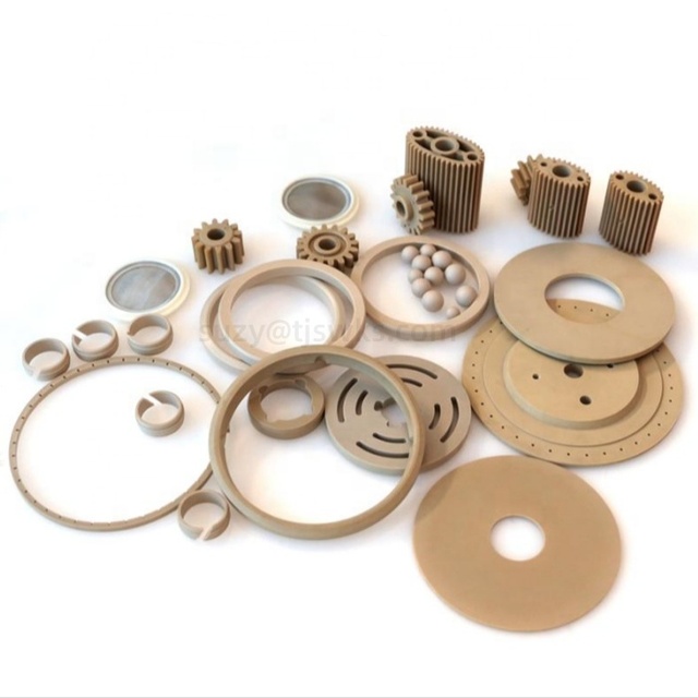 SWKS Manufacture Customized Polyether Ether Ketone Plastic Gasket Machined PEEK Washers Spare Parts