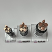 Cable de alimentación de cobre puro estándar nacional de 2/3/4/5 núcleos, cable de alimentación ignífugo libre de halógenos y bajo humo
