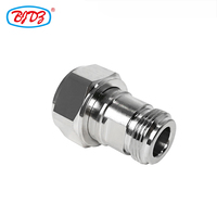 Werkseitige Lieferung 4.3-10 Mini-Din zu N Adapter 4.3-10 Stecker zu N Buchse Low Pim RF Koax Koaxial Adapter Adapter Konverter