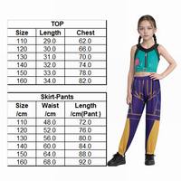 Marque privée Huntrix Costume De Danse Contemporaine Kpop Filles Danse Cosplay Outfit Hunter Costume Pour Les Filles