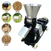 Machine à granulés d'aliments pour animaux, moulin à granulés d'aliments pour animaux de ferme pour poulet, canard, porc, lapin