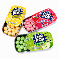 Bonbons durs pressés certifiés Halal, saveur fruitée acidulée et sucrée, multicolores, en vrac, vente en gros, OEM