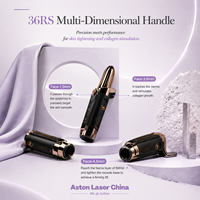 Appareil esthétique professionnel HIIF avec plusieurs profondeurs de traitement pour le soin du visage et du corps, équipement de beauté pour usage en salon