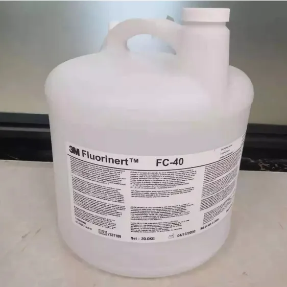 3M FC-40 électronique fluorure solution électronique les liquides utilisés pour l'épreuve incolore, transparent, insipide