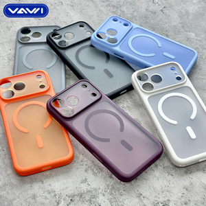 VAWI B494 Coque de protection magnétique antichoc en PC effet mat <span class=keywords><strong>pour</strong></span> iPhone 18 17 16 15 14 Pro Max – Vente en gros - Product Image 1