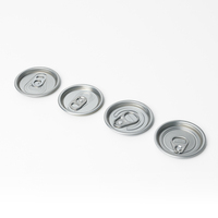 Capsule en aluminium à ouverture facile CDL 202 SOT Dia 52mm pour canettes de boisson et bouteilles de bière