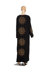 CCY moda tradicional bordado Abaya túnica musulmana Dubai oración negro lujo vestido largo Kaftan ropa de <span class=keywords><strong>mujer</strong></span> africana - Product Image 3
