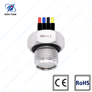 Sensor de Pressão Piezoresistivo de Aço Inoxidável 316L de Alta Precisão, Preenchido com Óleo, com Faixa de -100kPa a 100MPa e Tempo de Resposta de 1ms - Product Image 2