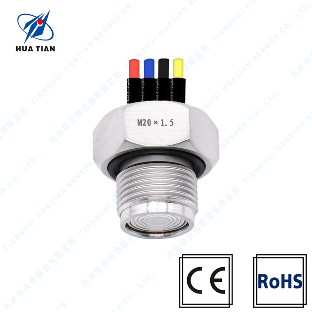 High Accuracy 316L Stainless Steel Piezoresistive Oil-Filled Pressure Sensor with -100kPa~100MPa Range and 1ms Response Time