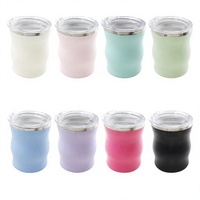Nouvelle Tasse à Yerba Maté Moderne pour Adultes, Isolée sous Vide à Double Paroi en Acier Inoxydable 18/8 de Haute Qualité, 240 ml, Vente en Gros Personnalisée 2026 Emerit