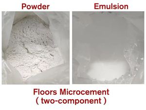 Micro-ciment Vissney en marque propre, revêtement liquide écologique à base d'acrylique pour la décoration intérieure - Production en série en usine - Product Image 5
