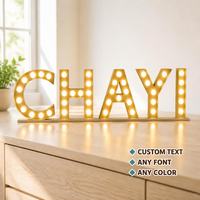 Lettres lumineuses personnalisées sur rail de base pour comptoir de boutique et affichage en showroom – Enseigne commerciale