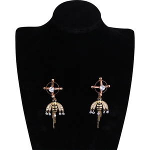 New Style Stainless Steel Breast <b>Clip</b> Device Breast Bondage Nipple <b>Clamps</b> Metal <b>Clamp</b> Restraints Nipple <b>Clamp</b> Set - Product Image 2
