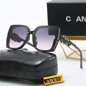 女性と男性のためのサングラス2025新着オリジナルデザイナーブランドロゴメガネ大きなフレーム特大正方形シェード - Product Image 4