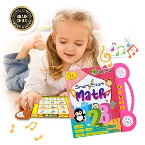 Children custom kid hardcover book printing Audio Sound Voice Music Talking Recording Speaking Story English book for child