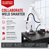 Cobot de Soldadura Colaborativo de 6 Ejes, Robot Humanoide de Seguridad Ligero para Soldadura Automática de Marcos Metálicos