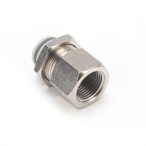 Conector Rápido Tipo SMC KQ2E08-00, Junta de Placa Recta, Rosca Interna, Junta de Placa Pasante, Accesorios para Conductos - Product Image 3