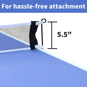 IUNNDS 6X3ft Mesas de tenis de mesa de tamaño mediano-Juego de mesa de ping pong portátil para interiores/exteriores para adultos/adolescentes - Product Image 5