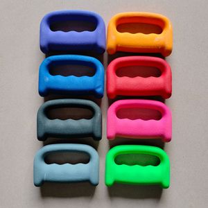 Juego de 2 mancuernas de cardio de neopreno en forma de mano Ejercicio Entrenamiento Boxeo Trotar Caminar Par de pesas libres - Product Image 2