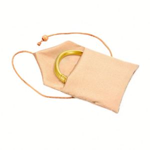 Pochette à bijoux en satin, sac de rangement multifonctionnel pour bagues, colliers et bracelets - Product Image 1