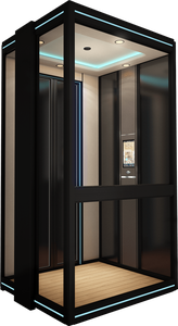 200kg Kleiner Einsitzer-Schraubenlift aus Edelstahl im Modernen Design für Haus, Apartment, Villa & Hotel - Product Image 2