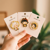 Épingles à revers personnalisées en émail, personnage de dessin animé, émail souple ou dur, alliage de zinc, logo personnalisé, cadeau de collection certifié CE